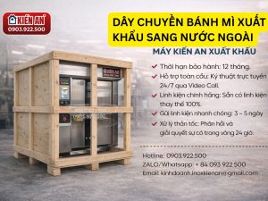 DÂY CHUYỀN BÁNH MÌ VIỆT NAM XUẤT KHẨU NƯỚC NGOÀI