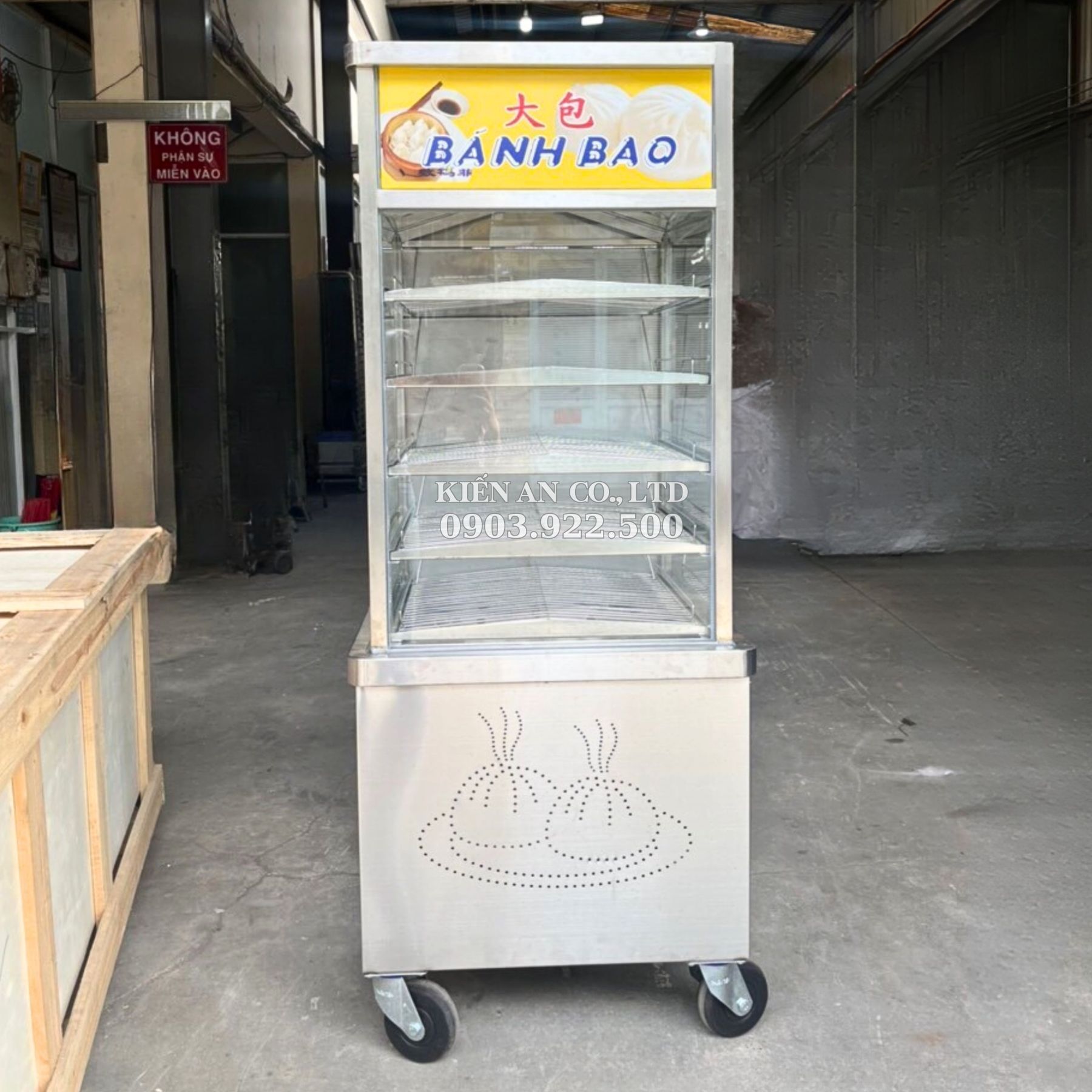 Tủ trưng bày bánh bao - Ảnh 3
