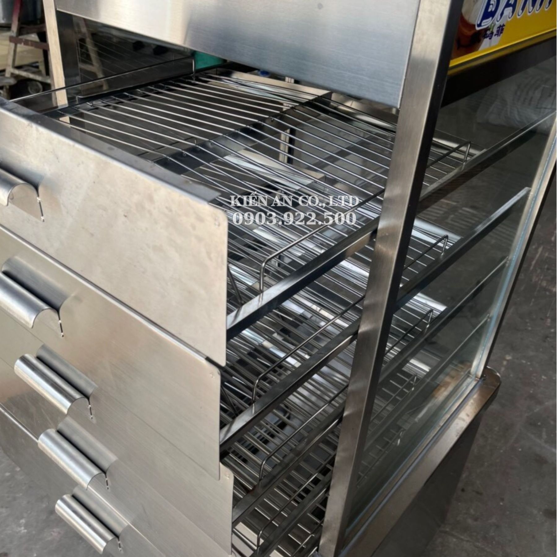 Tủ trưng bày bánh bao - Ảnh 5
