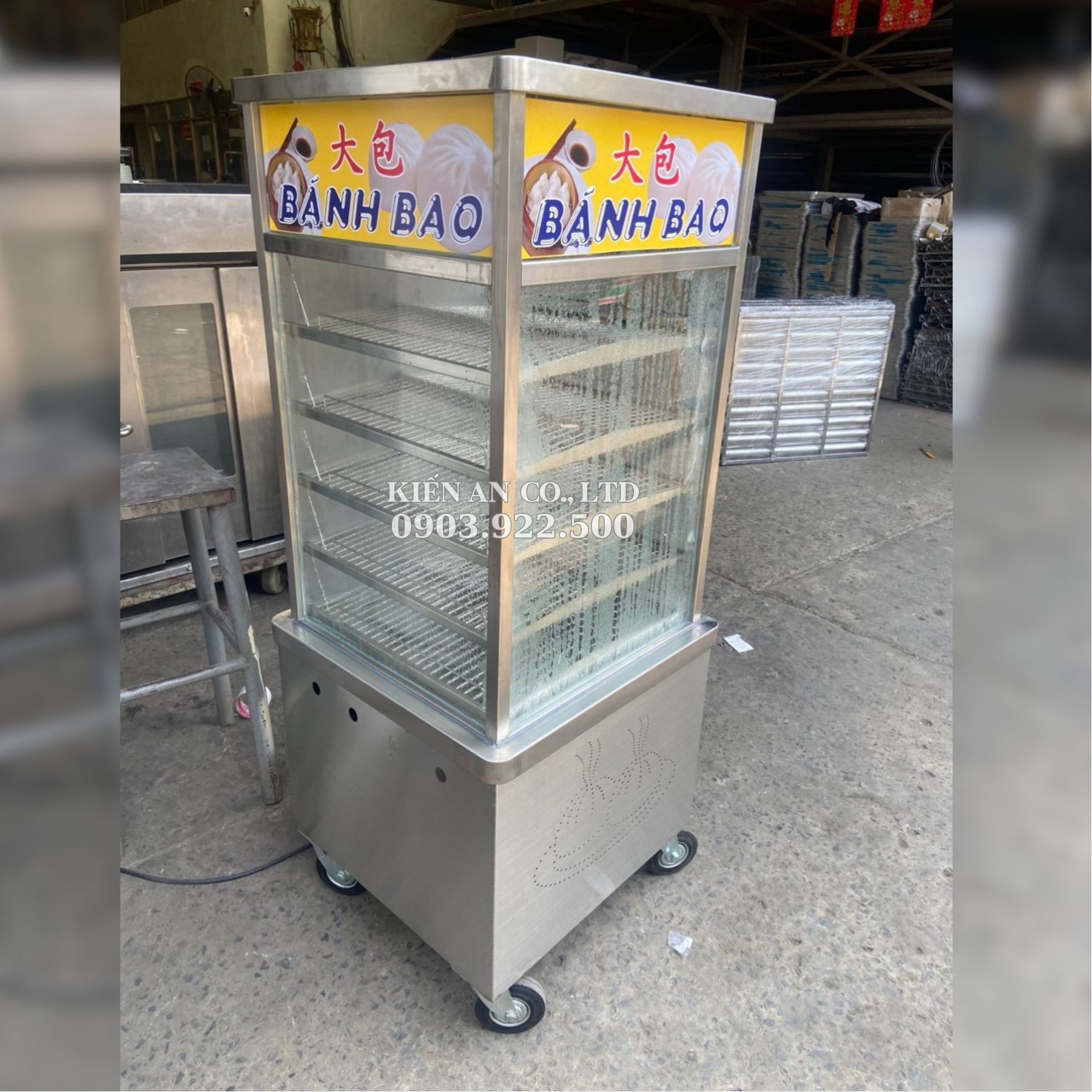 Tủ trưng bày bánh bao - Ảnh 2