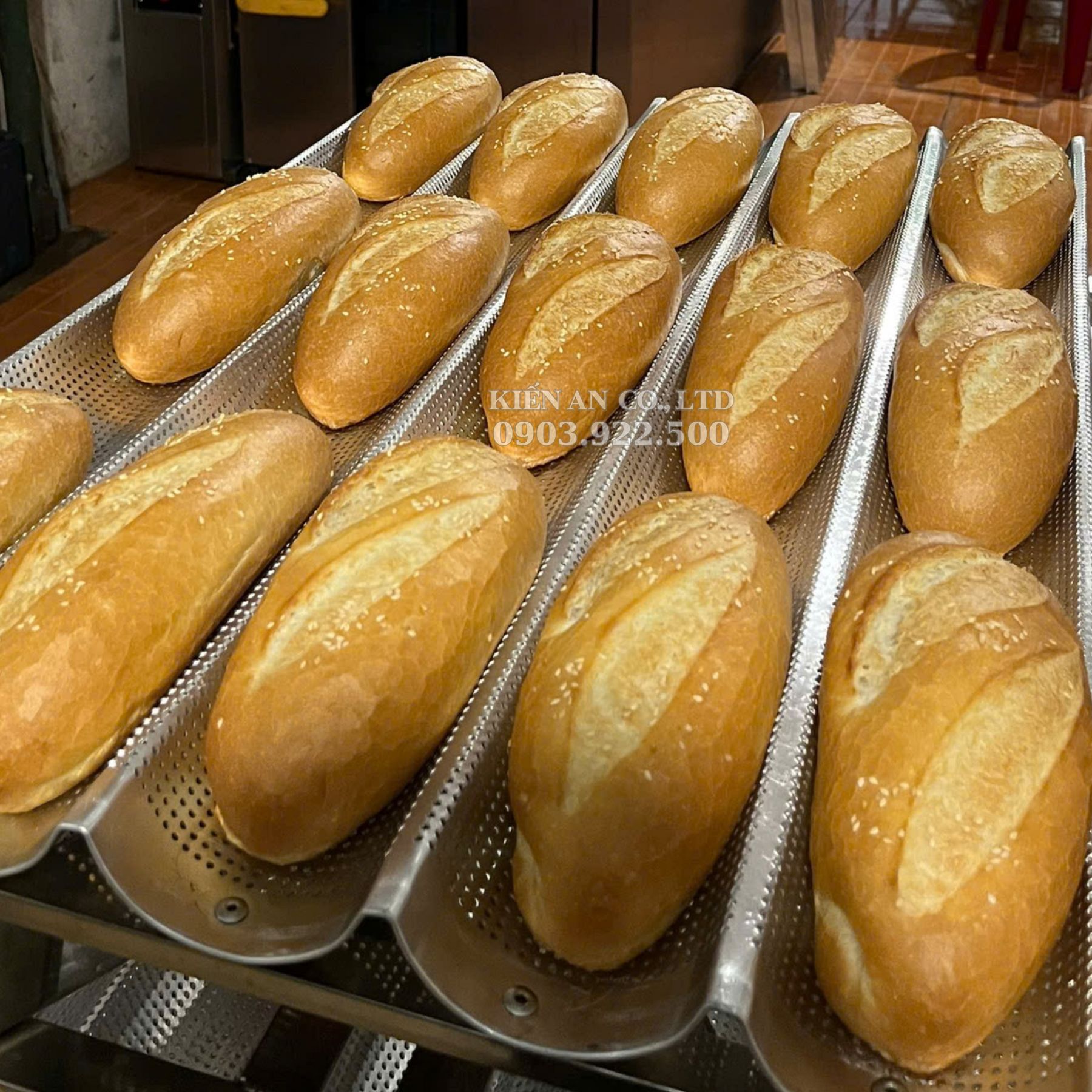 Lò nướng bánh mì xoay 10 khay - Ảnh 4