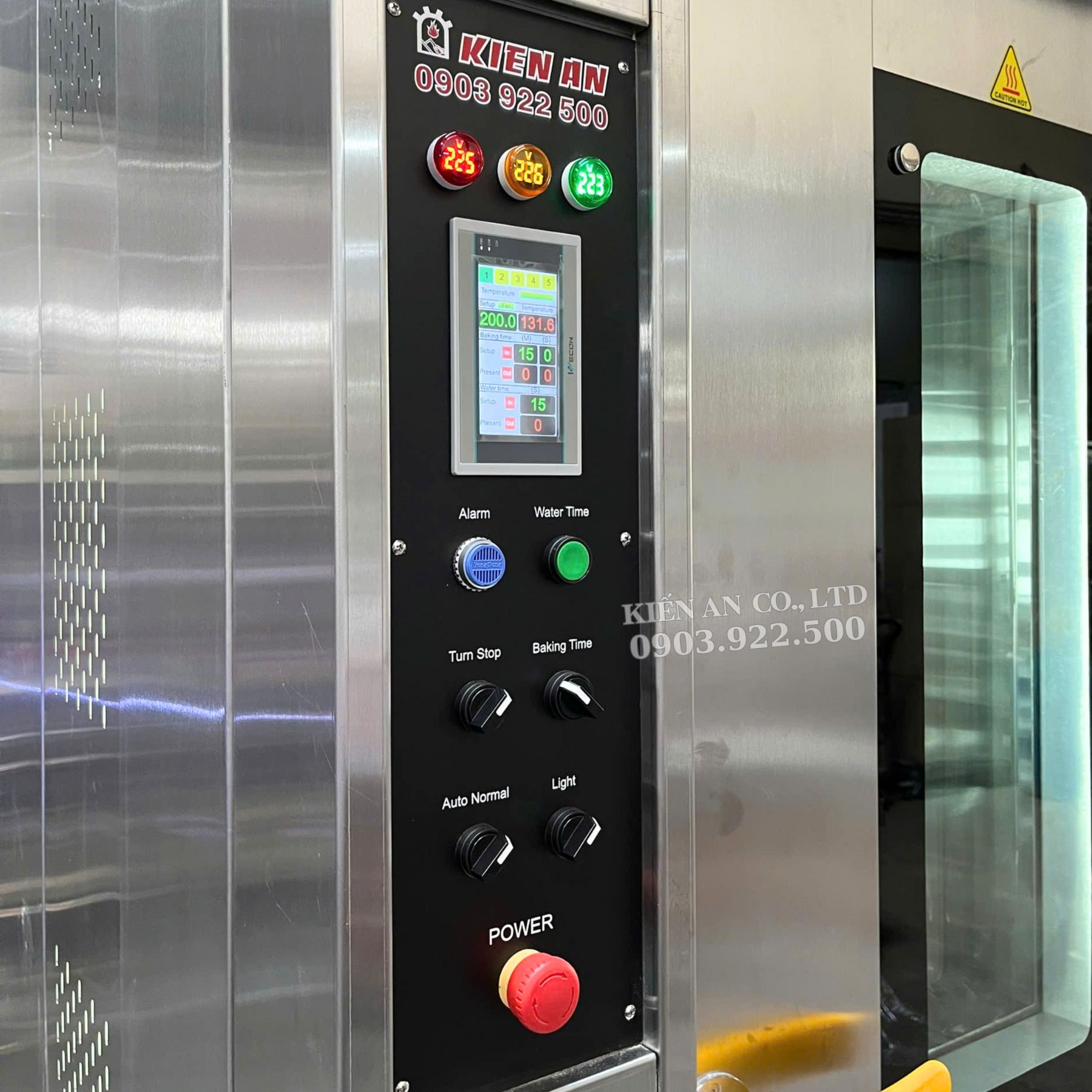 Lò nướng bánh mì xoay 10 khay - Ảnh 5