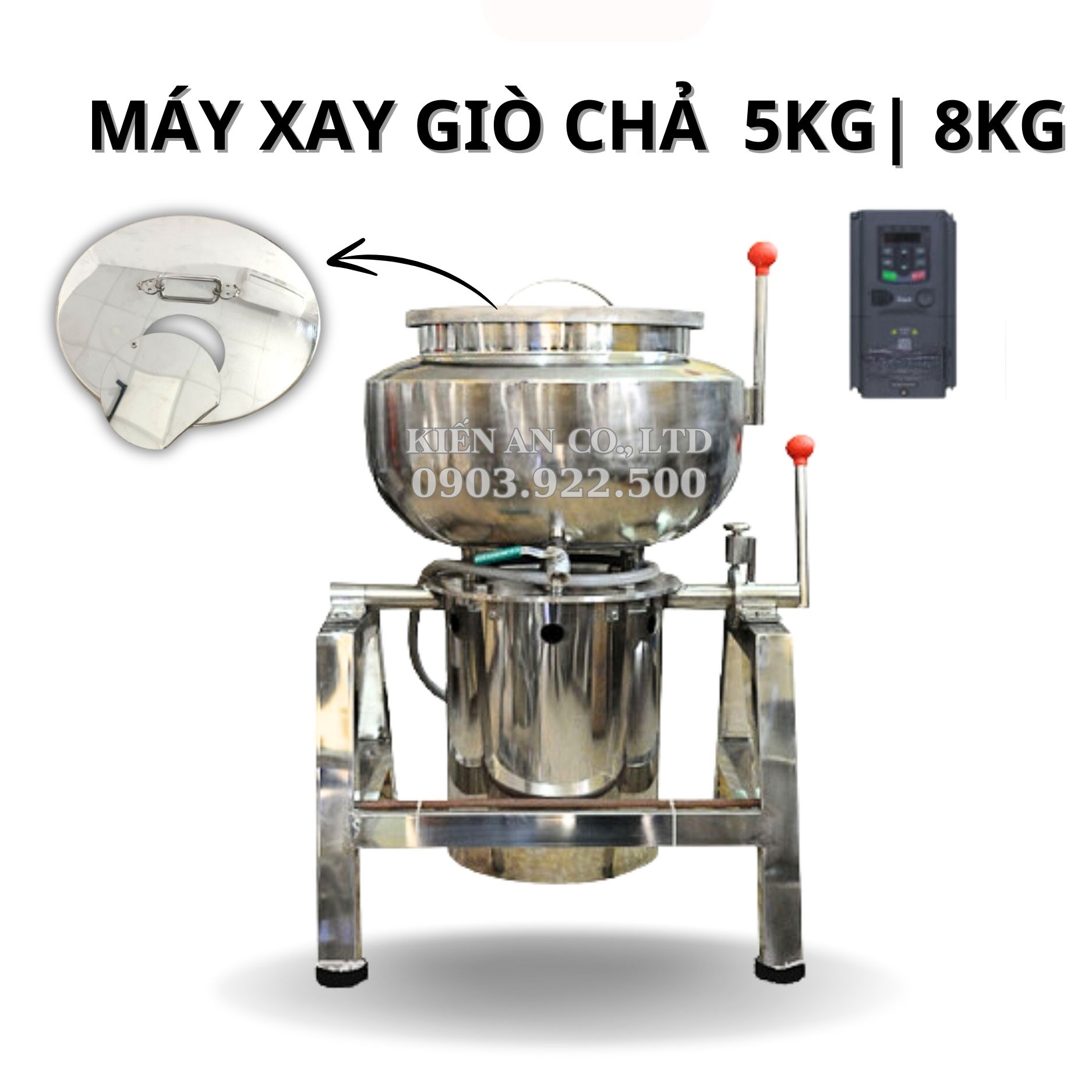 Máy xay giò chả - Ảnh 4