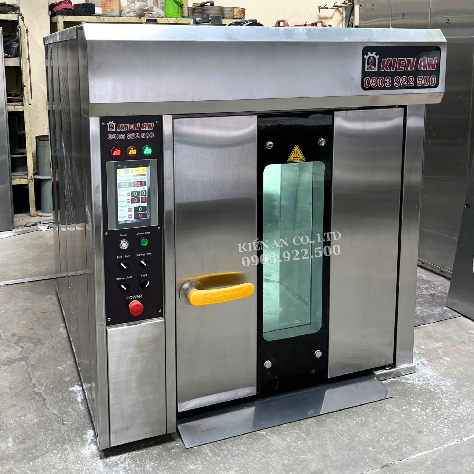 Lò nướng bánh mì xoay 6 khay - Ảnh 3