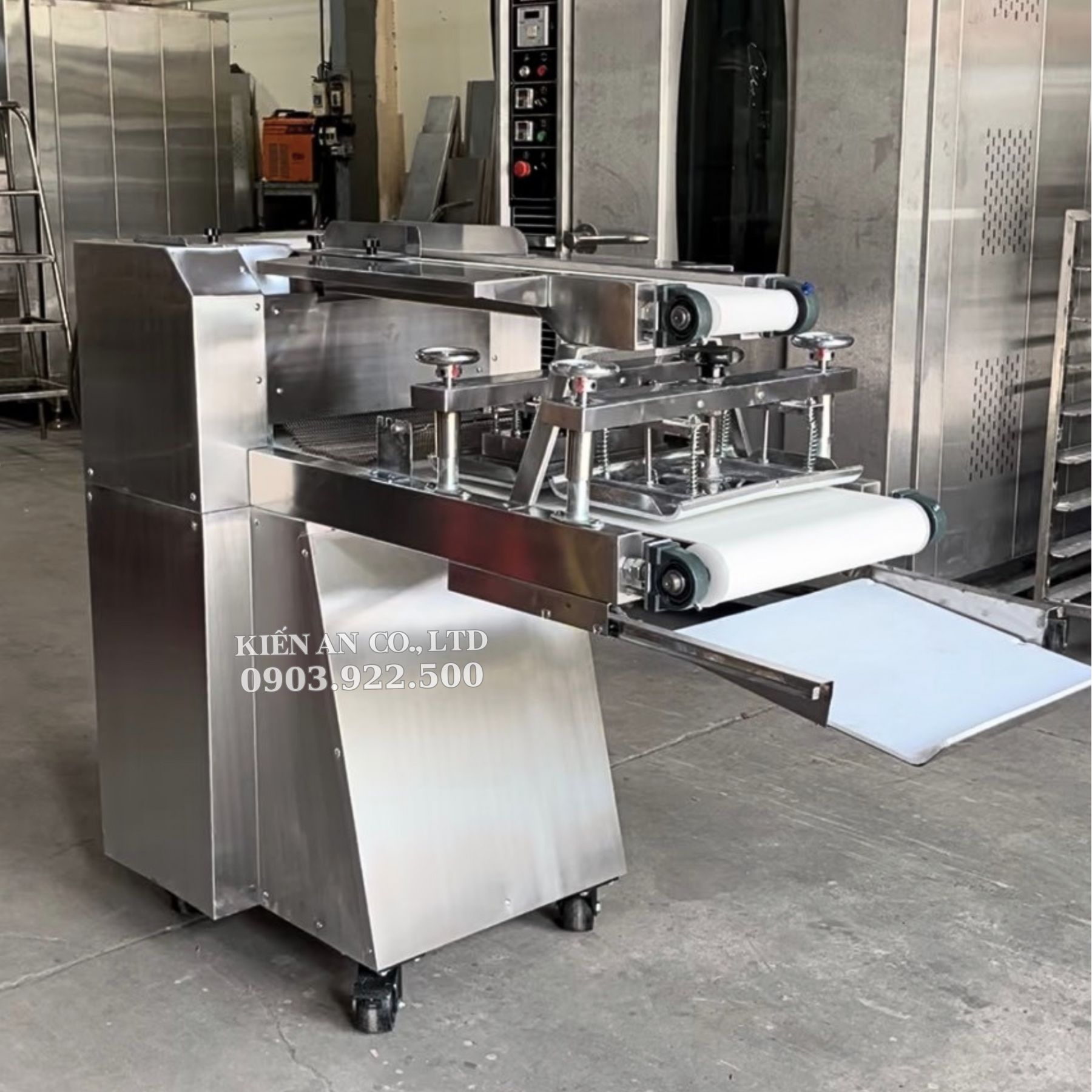 Máy se bột 2 băng tải - Ảnh 4