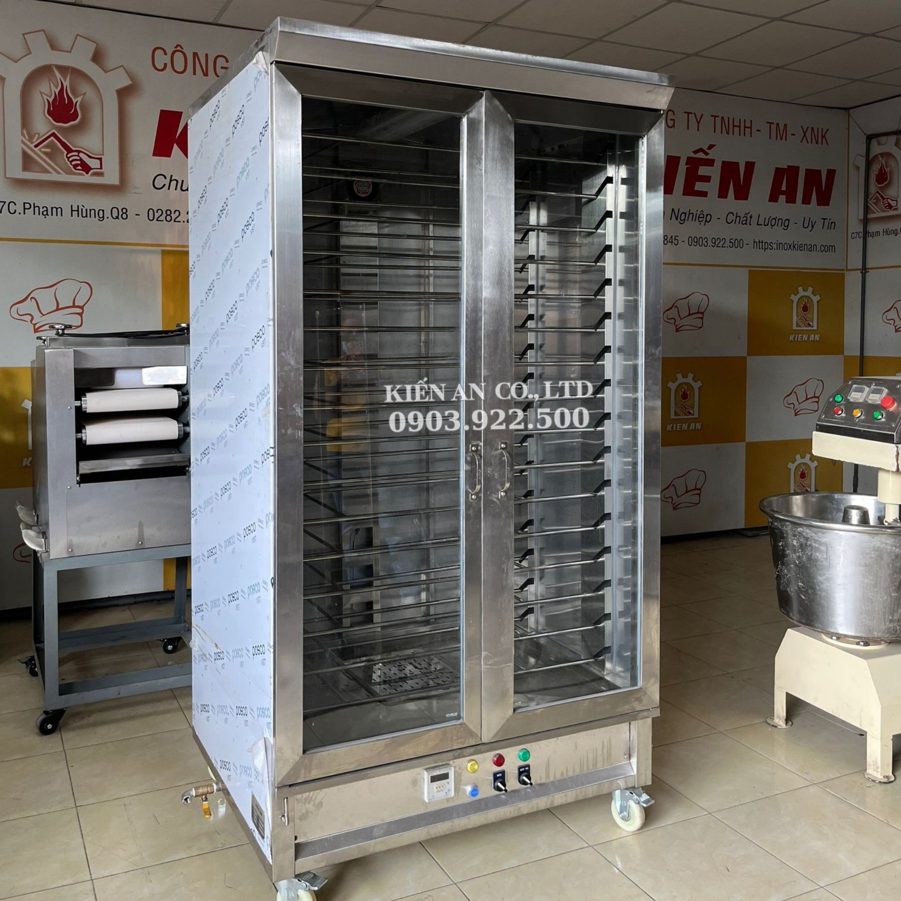 Tủ ủ bột 32 khay (dùng điện) - Ảnh 5