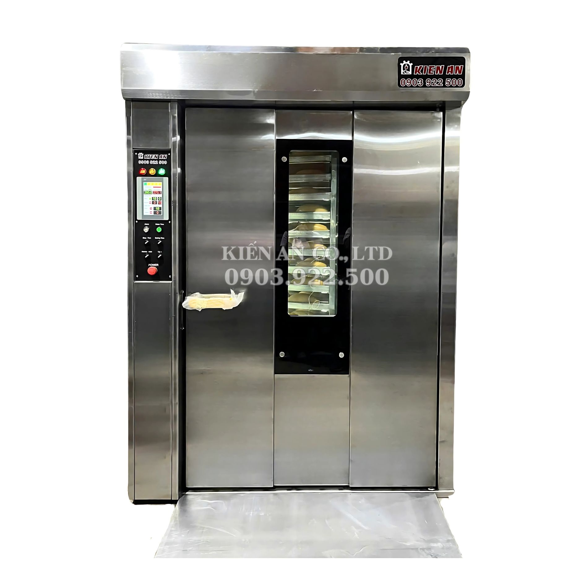 Lò nướng bánh mì xoay 32 khay - Ảnh 5