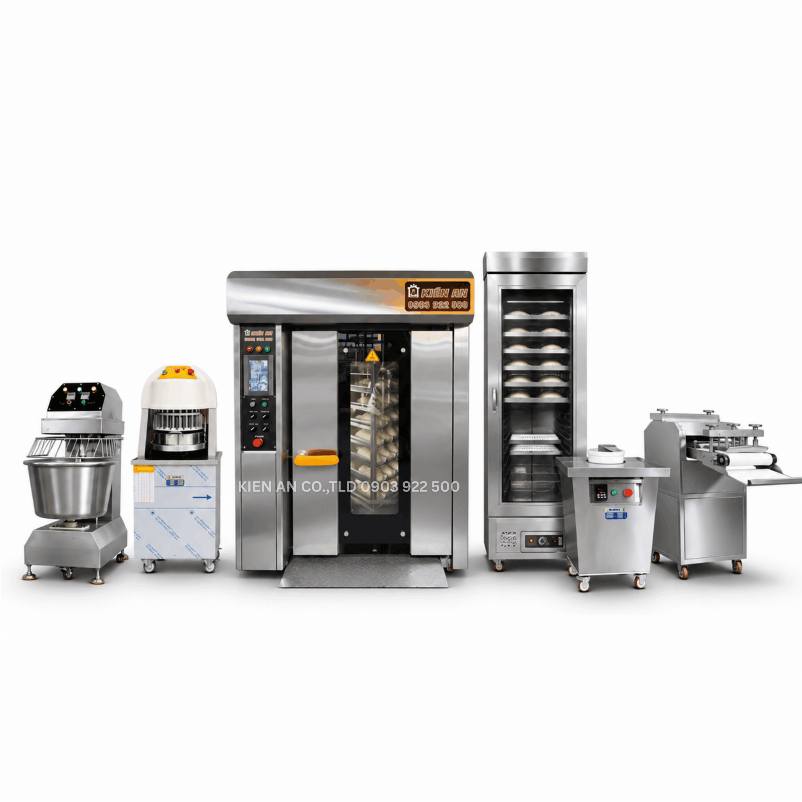 Dây chuyền bánh mì Việt Nam