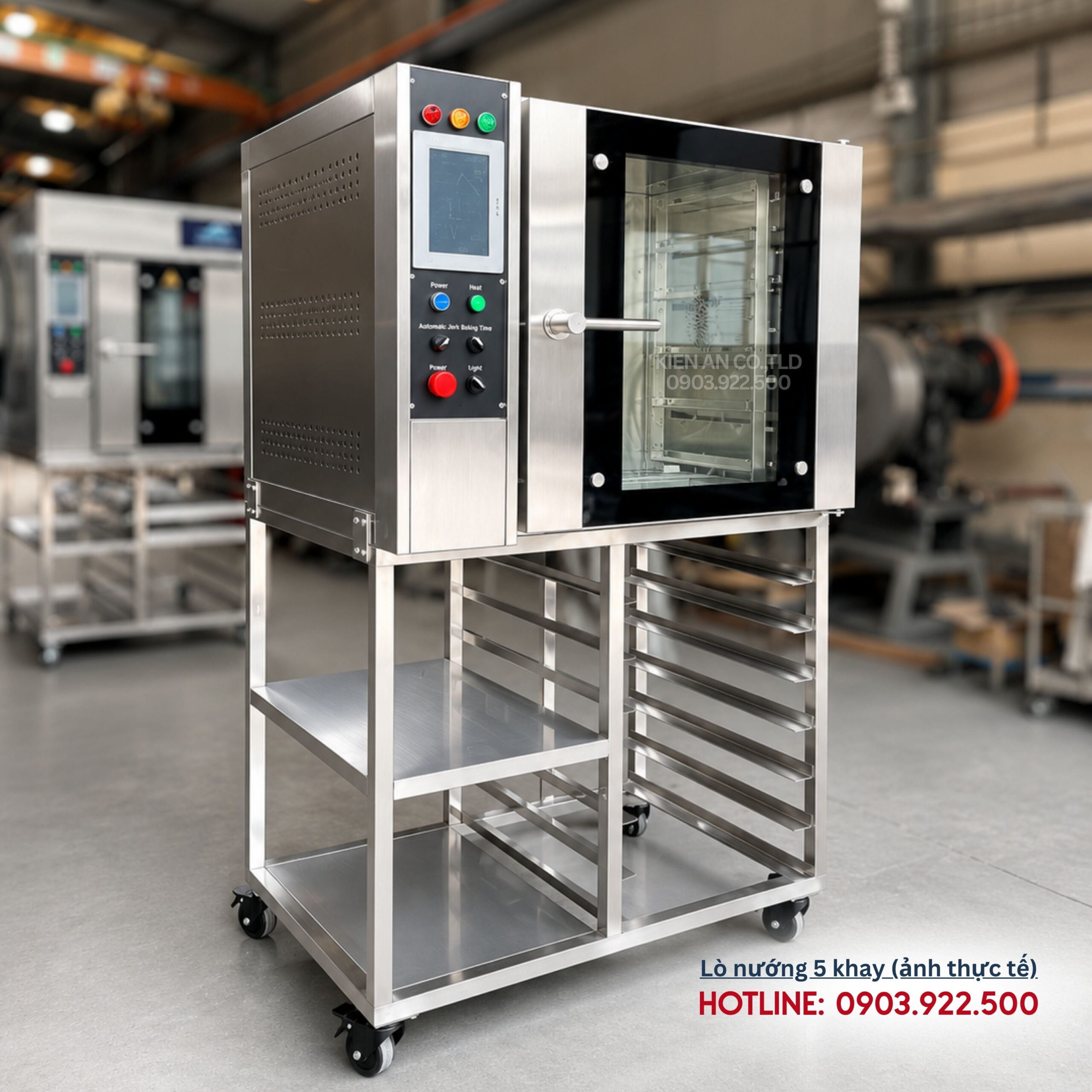 Lò nướng đối lưu 5 khay - Ảnh 4