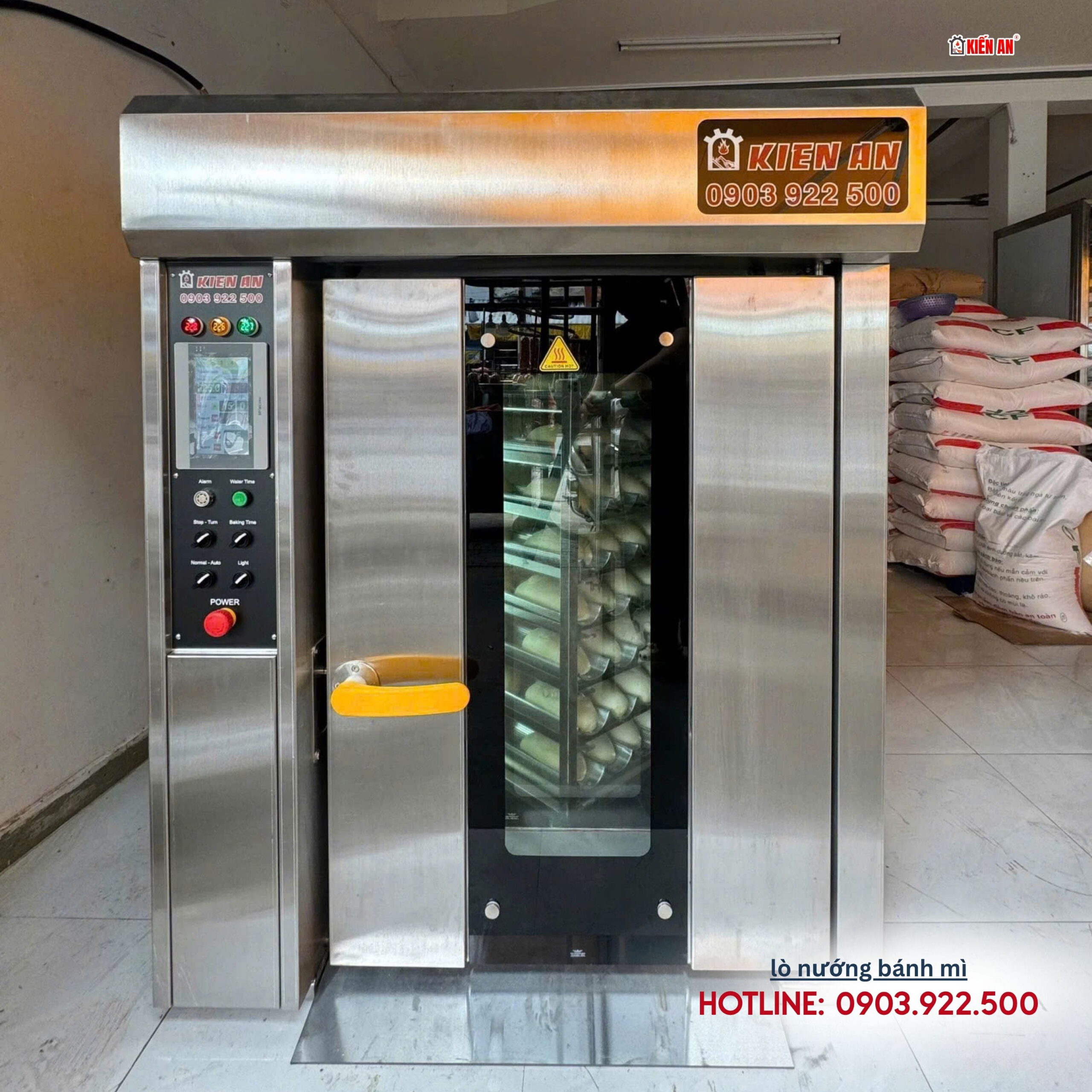 lò nướng bánh mì Kiến An