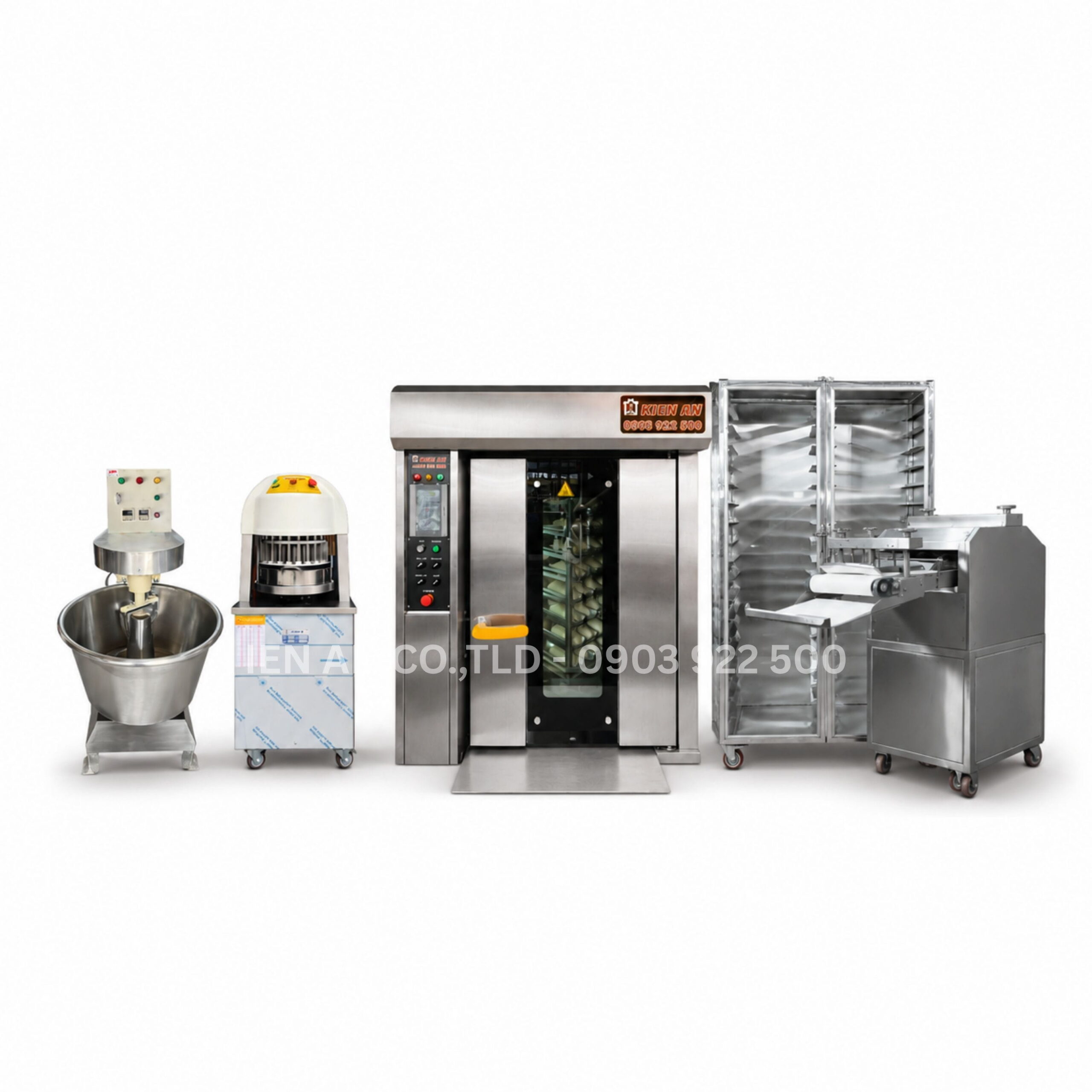 dây chuyền bánh mì 500 ổ 1/ngày báo giá mới nhất