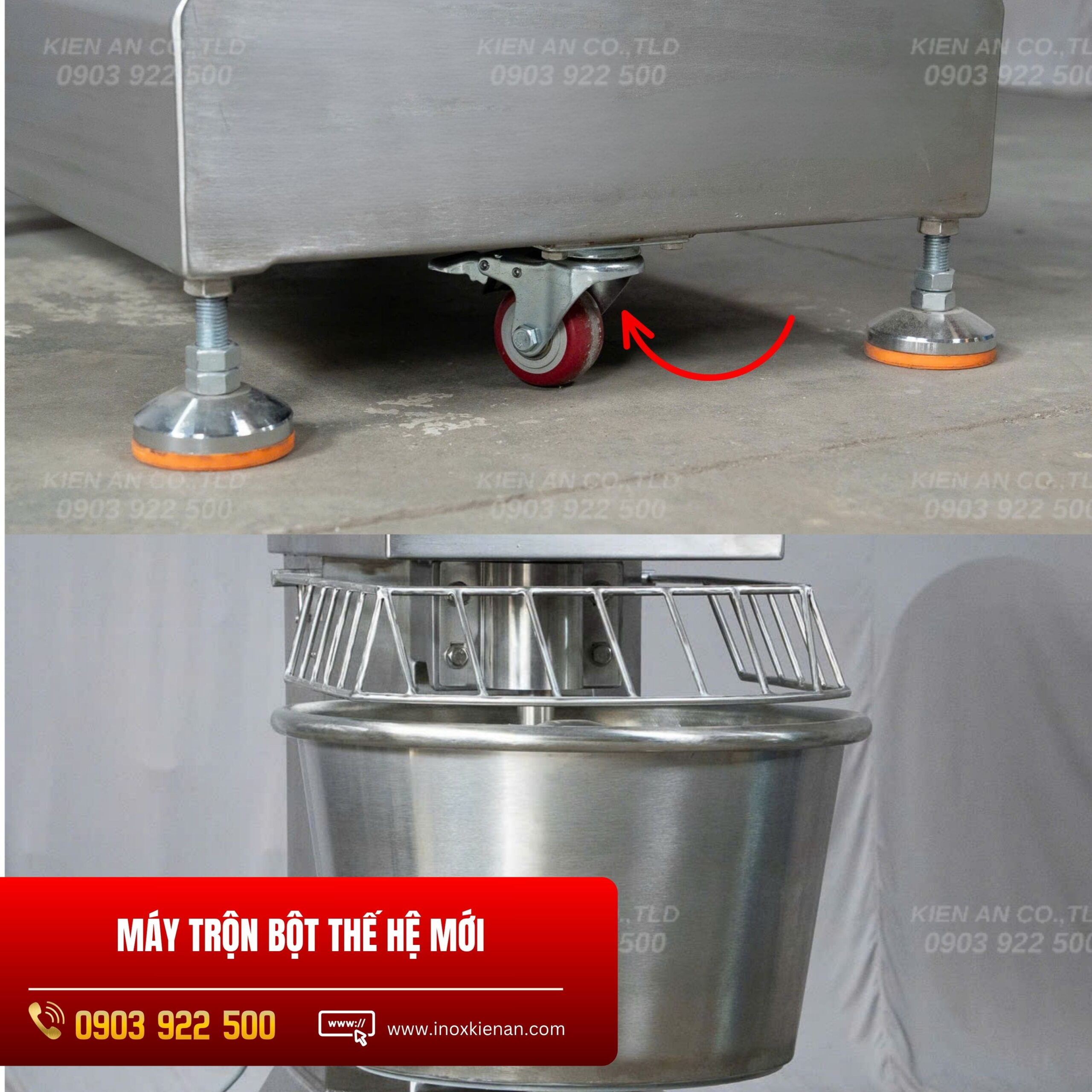 Máy trộn bột bánh mì - Ảnh 5